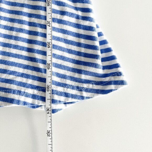 Cheap Monday Women Striped Chest Pocket Mini Tank Beach Dress Blue White Size XS - Picture 6 of 6